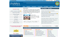 Desktop Screenshot of panna.nic.in